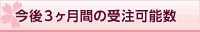 今後3ヶ月間の受注可能数