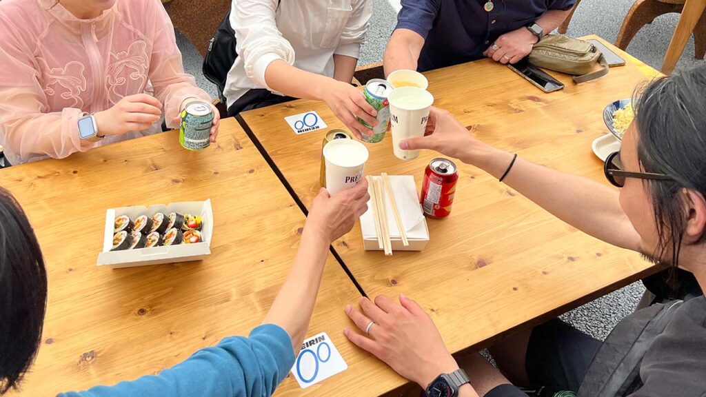 乾杯！